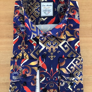 Men’s floral shirts | Cotton | fashionable |Mens 100% Cotton Long Sleeve | Slim Fit Shirt |Floral Print