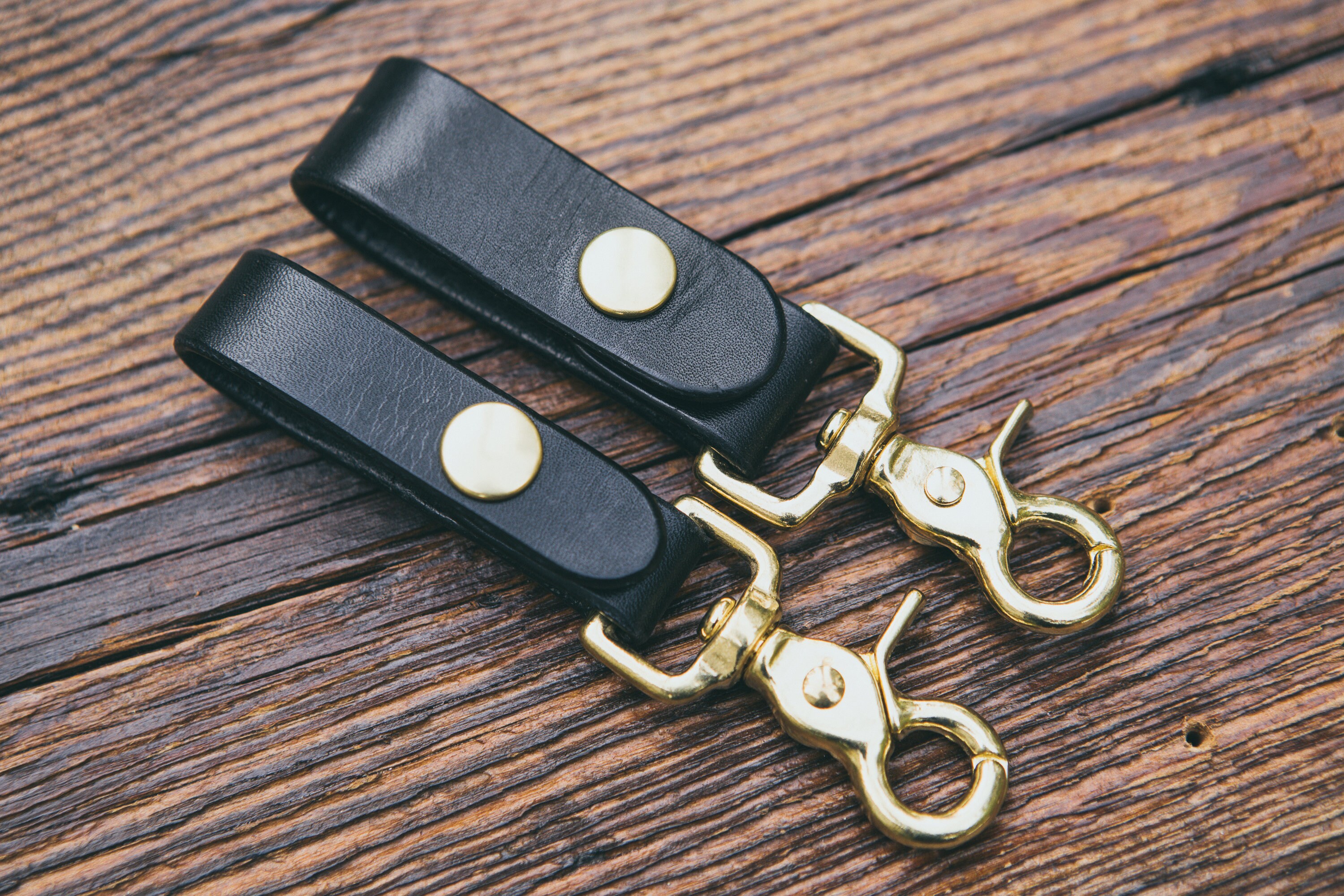 Trigger Snap Leather Key Fob Etsy.de