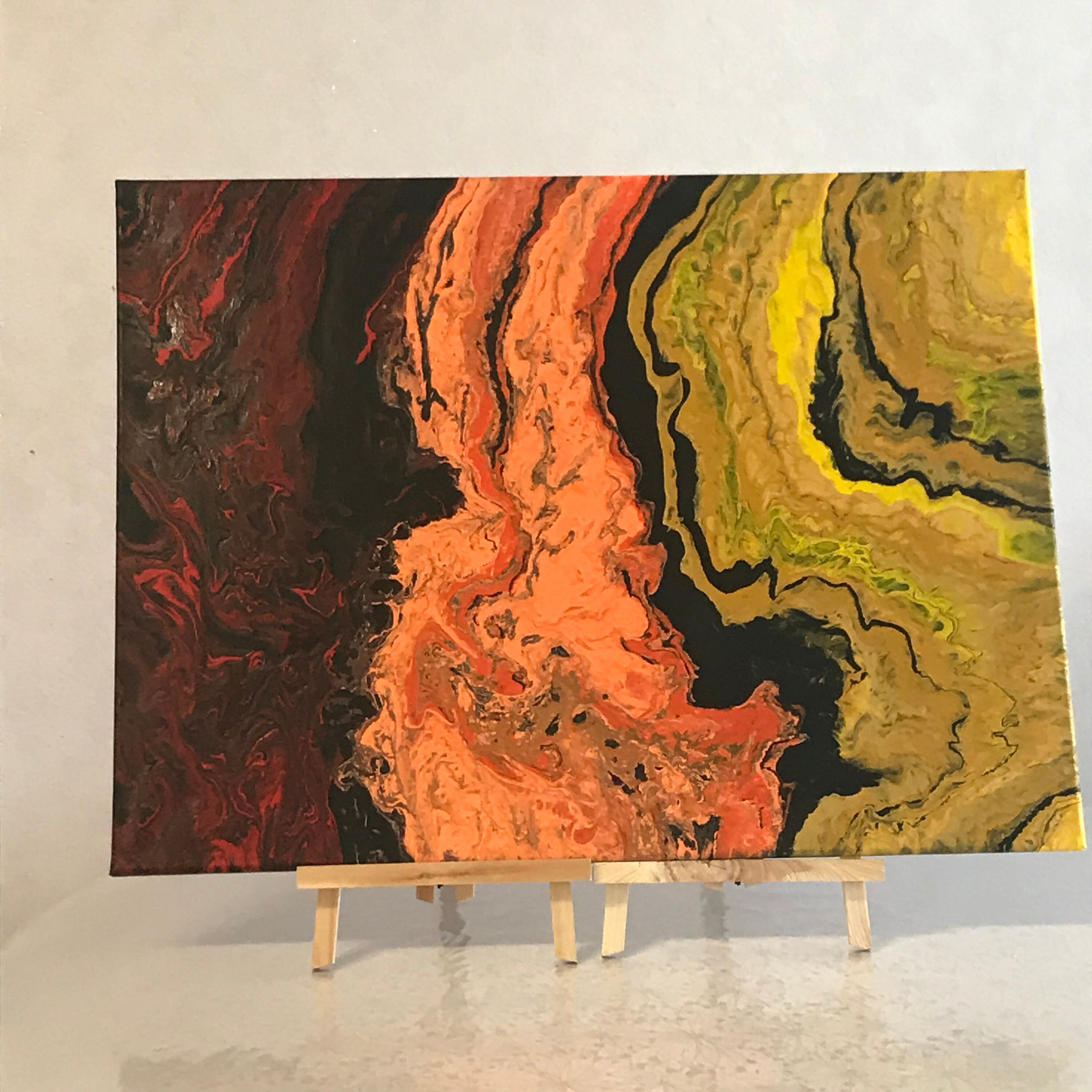 Tableau Peinture Acrylique Décoration Original