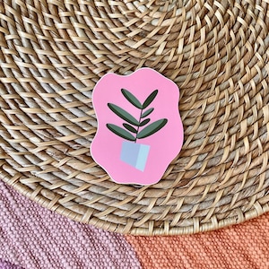 Plant Sticker, Fig Plant Sticker, Stickers Laptop, Stickers for Water Bottle, Fig Sticker Car, Decal for Car, Decal Stickers for Tumblers