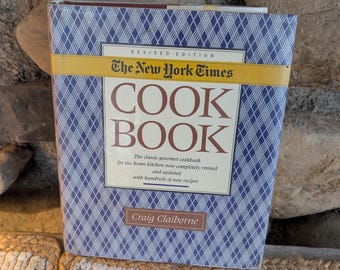 The New York Times Cook Book – Revised Edition (1990) by Craig Claiborne – First Edition Printing