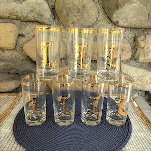 Vintage Culver Gold Monogrammed