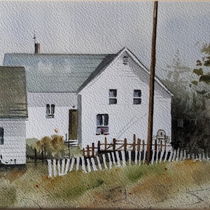Original Signed watercolor by AL BARKER