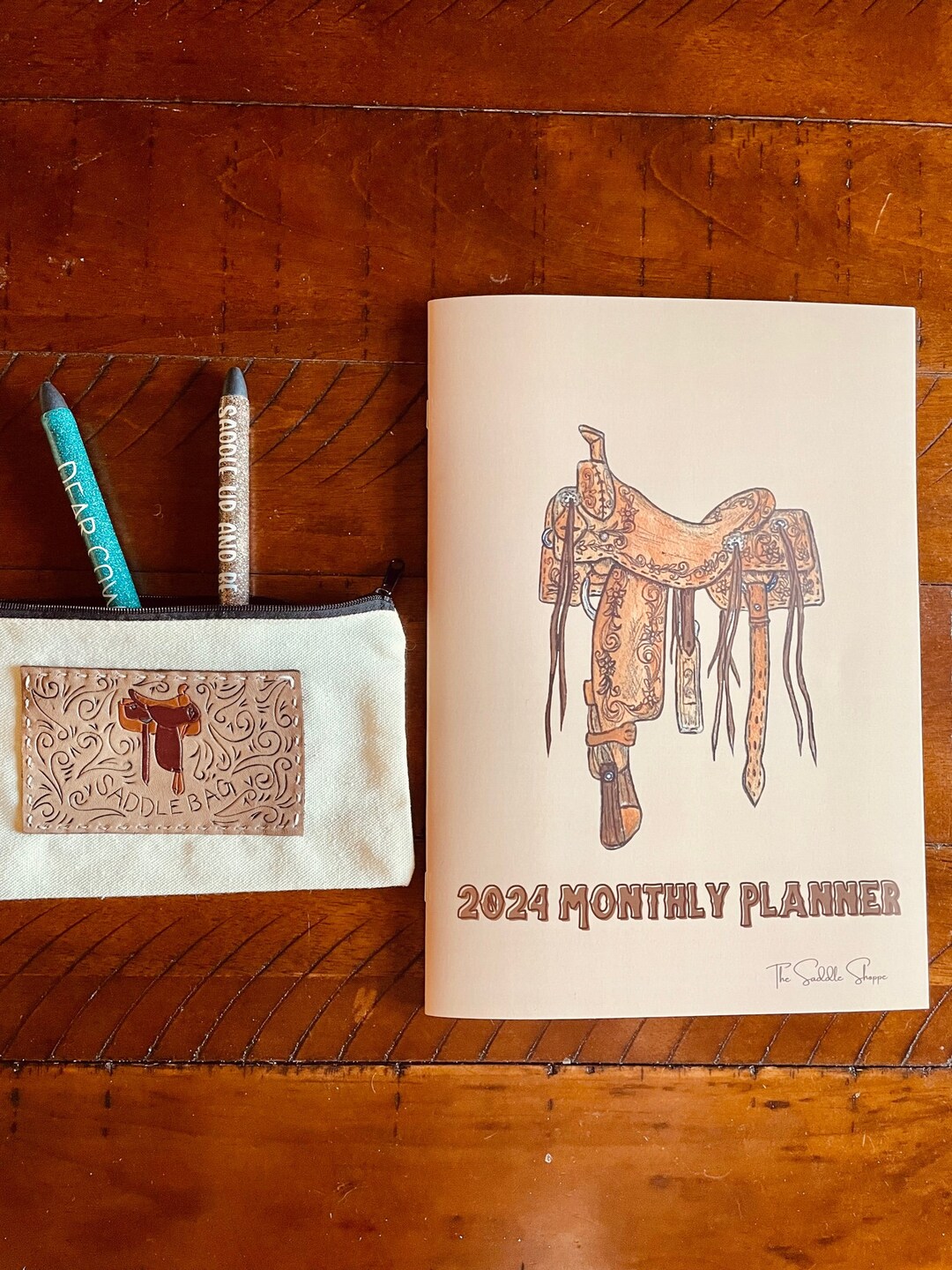 2024 Big Monthly Western Planner Etsy