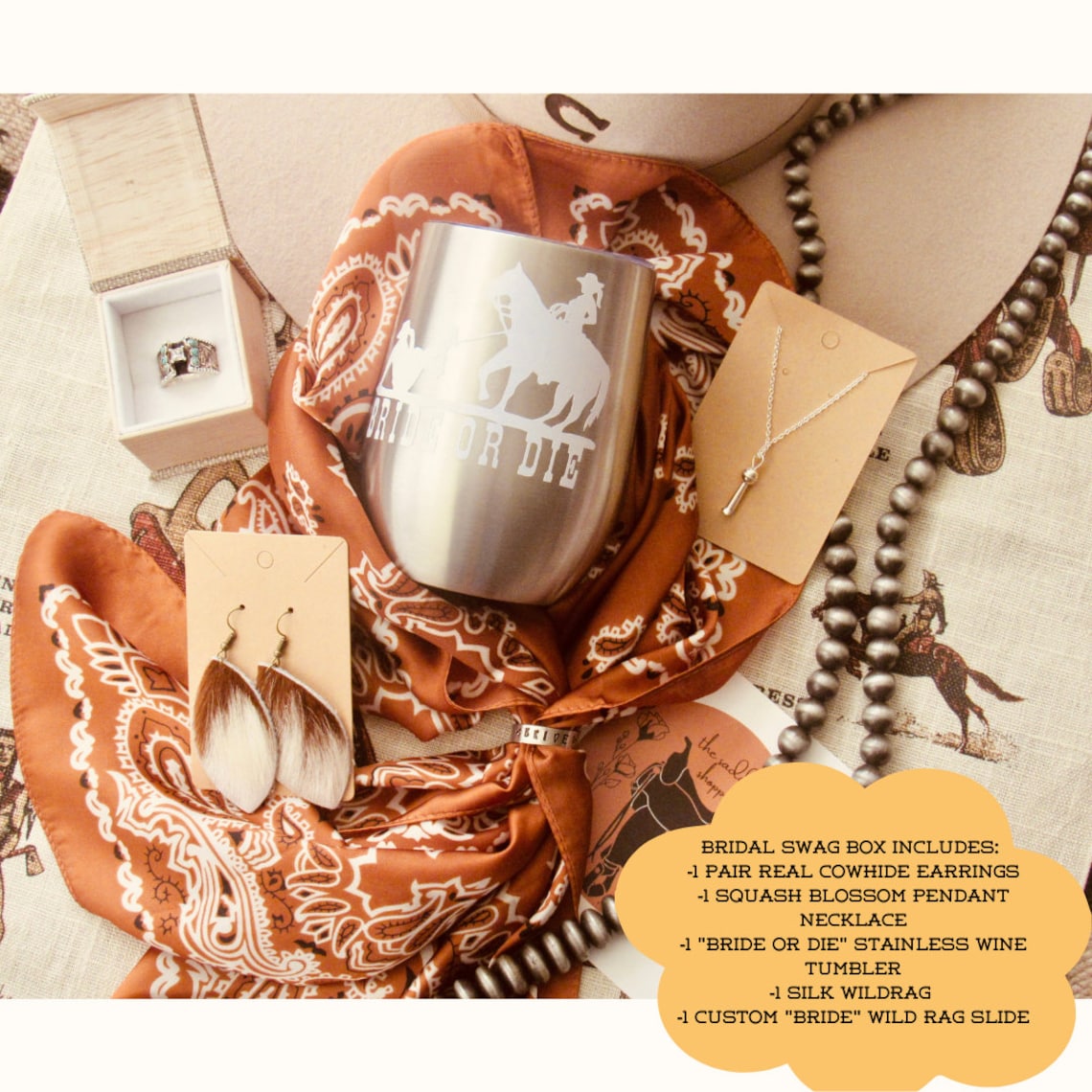 Western Bride Box Engagement Gift Western Bride Gift Etsy