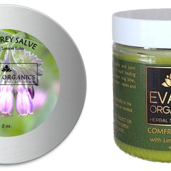 Comfrey Salve w/Lemon Balm