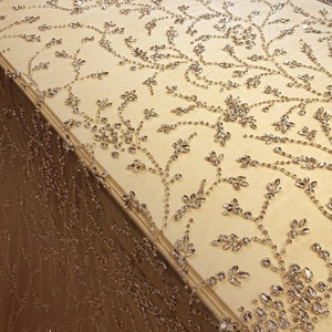 Timeless Crystal Fabric for Haute Couture