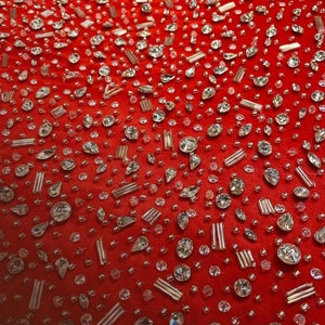 Trendsetter Rhinestones and Hand Embellished Fabric