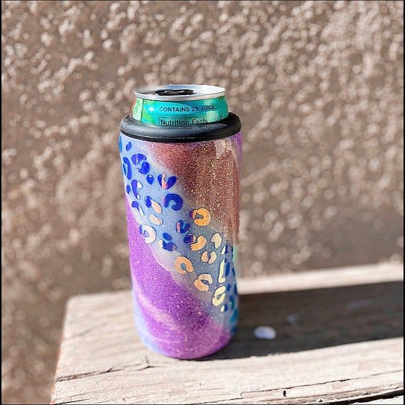 Drink Sleeve Glitter Slim Can Cooler Personalized Can Cooler Stainless Steel Can Cooler Skinny Can Cooler Drink Sleeve Glitter Slim Can Cooler Personalized Can Cooler Stainless Steel Can Cooler Skinny Can Cooler
