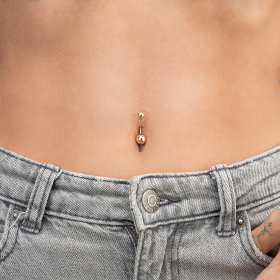 Buy Fake Belly Ring Gold Fake Belly Silver Fake Belly Piercing Clip on Belly  Ring Fake Navel Piercing Fake Navel Ring Online in India - Etsy