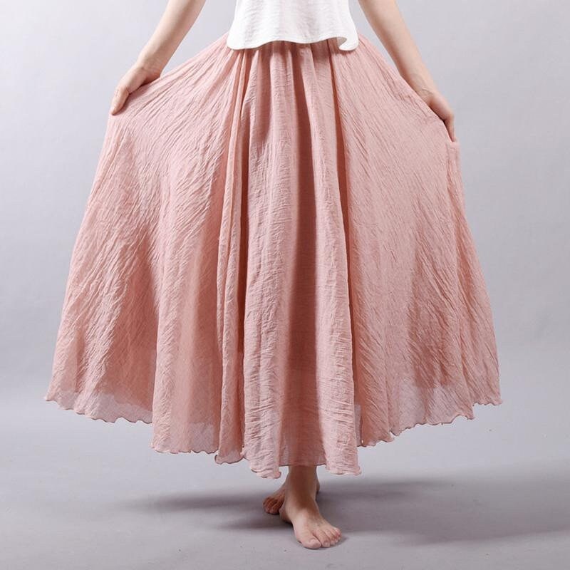 Boho Linen Skirt - Etsy