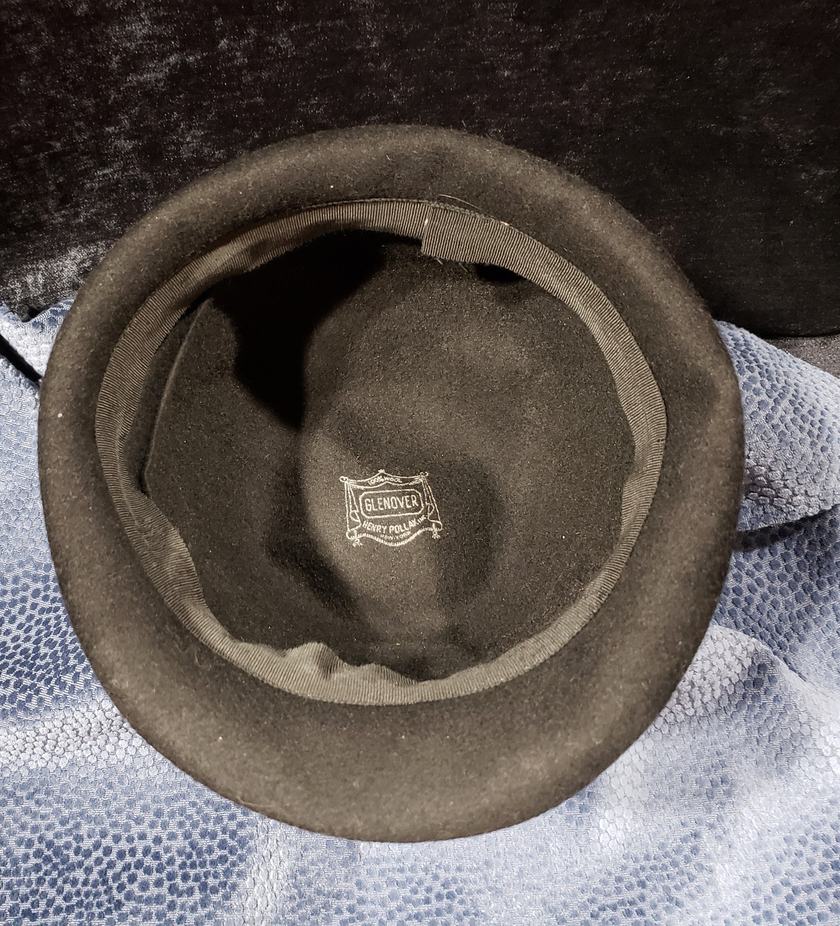 Vintage Glenover Fedora Wool Hat Gray Reno Wool Felt Fedora Hat - Oatmeal – Village Hat Shop main image 3