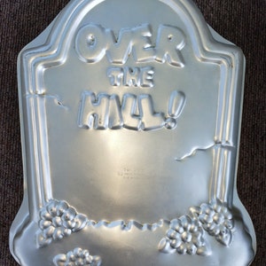 Vintage Wilton Cake Pan, Over the Hill, 1995