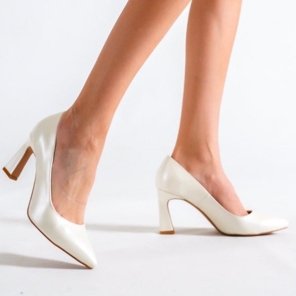 Ivory Heels - Etsy