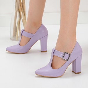 Purple Heel Etsy Singapore