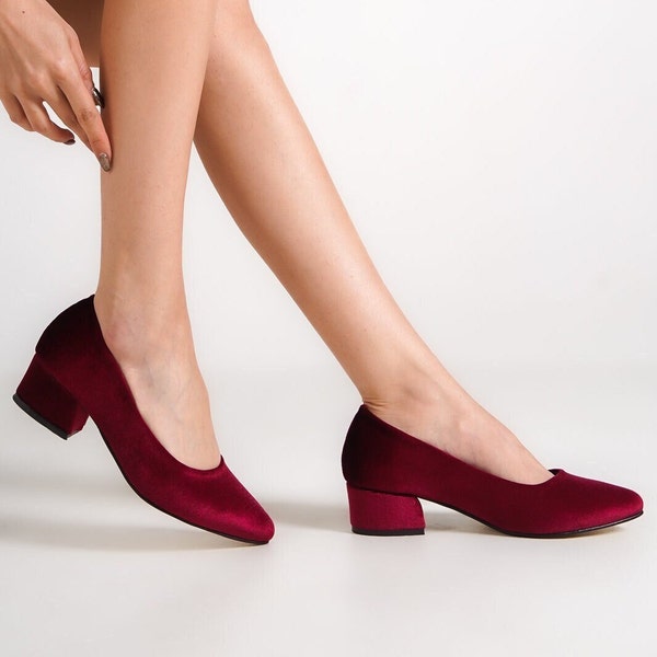 Velvet Shoes - Etsy