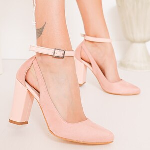 Pink Heels Etsy Singapore