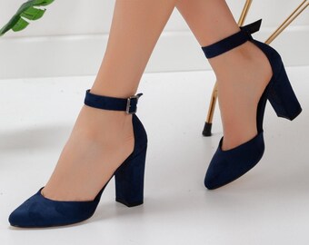 navy women shoes