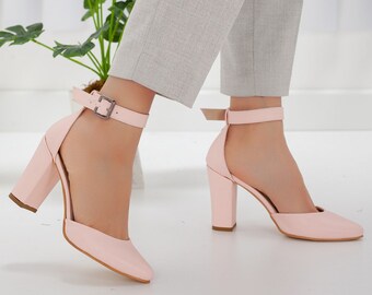 rose pink shoes for wedding