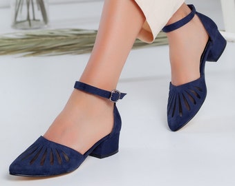 navy blue high heels for wedding