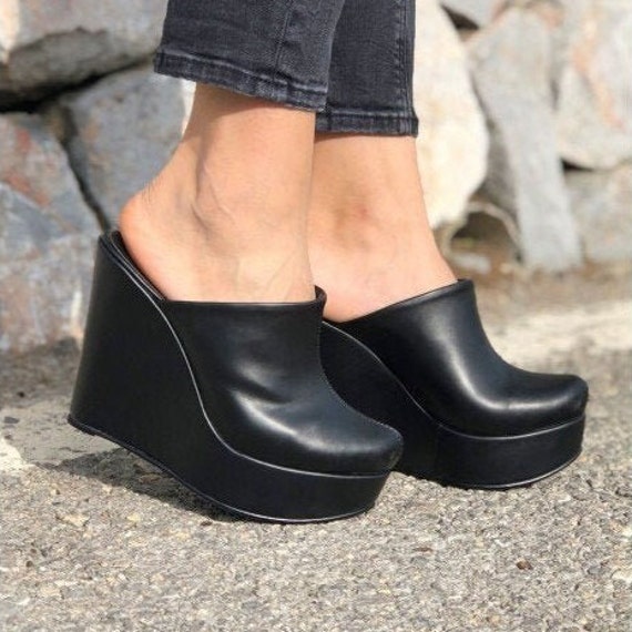 & Other Stories open toe clogs in brown | ASOS
