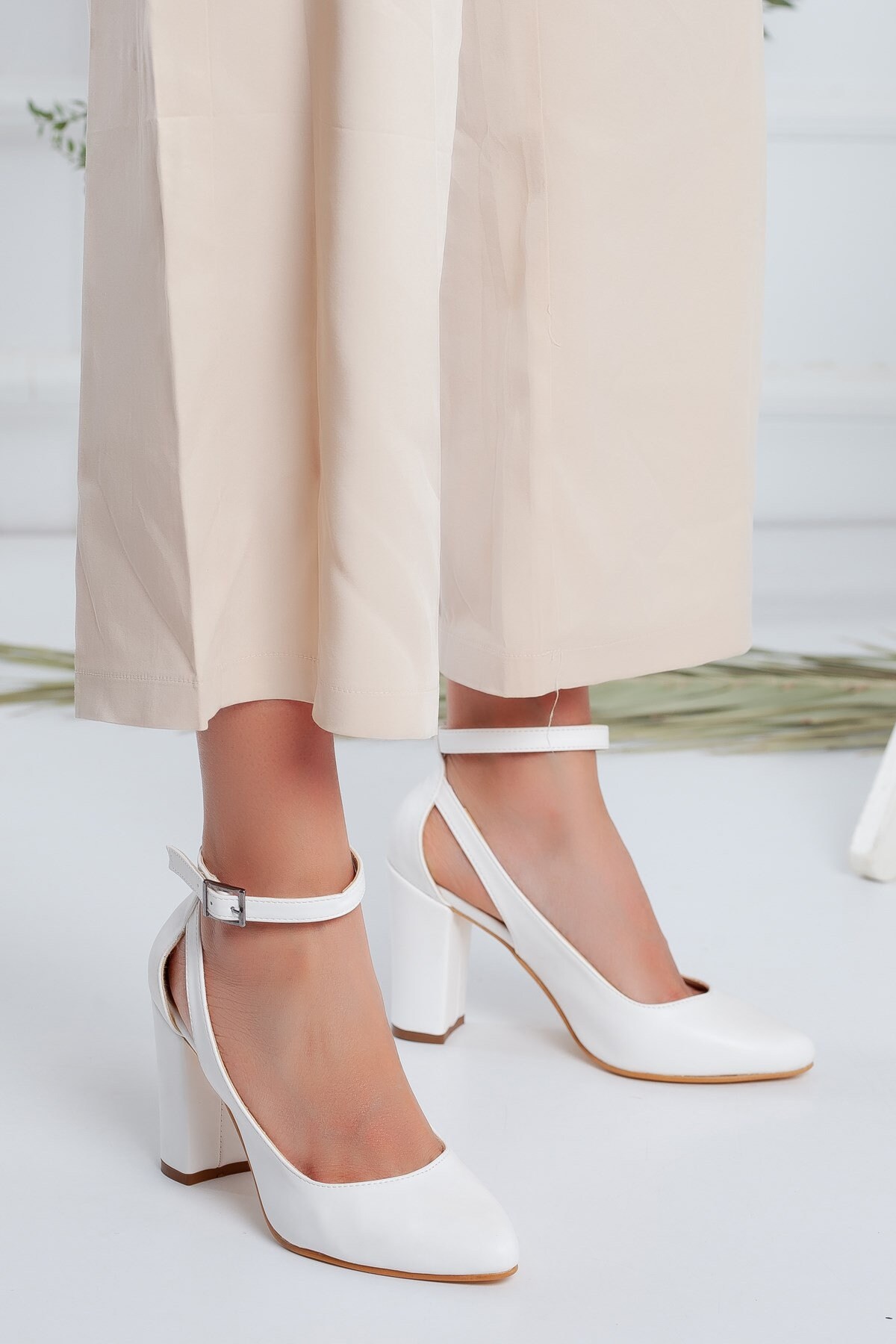 UNIQUE WHITE SHOES Wedding Heels White Ankle Bridal Shoes - Etsy UK