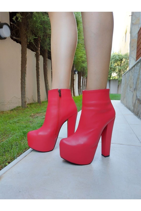 colourful platform shoes