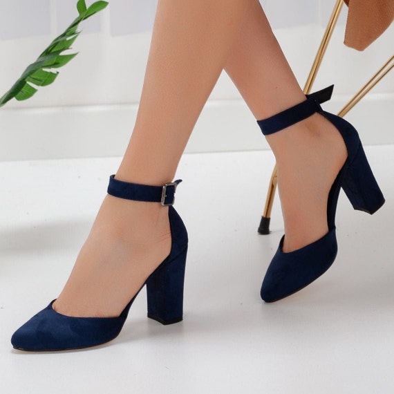 Fashion Women's Ankle Strap High Heels Pointed Toe Shoes Pumps Stiletto  Sandals | eBay