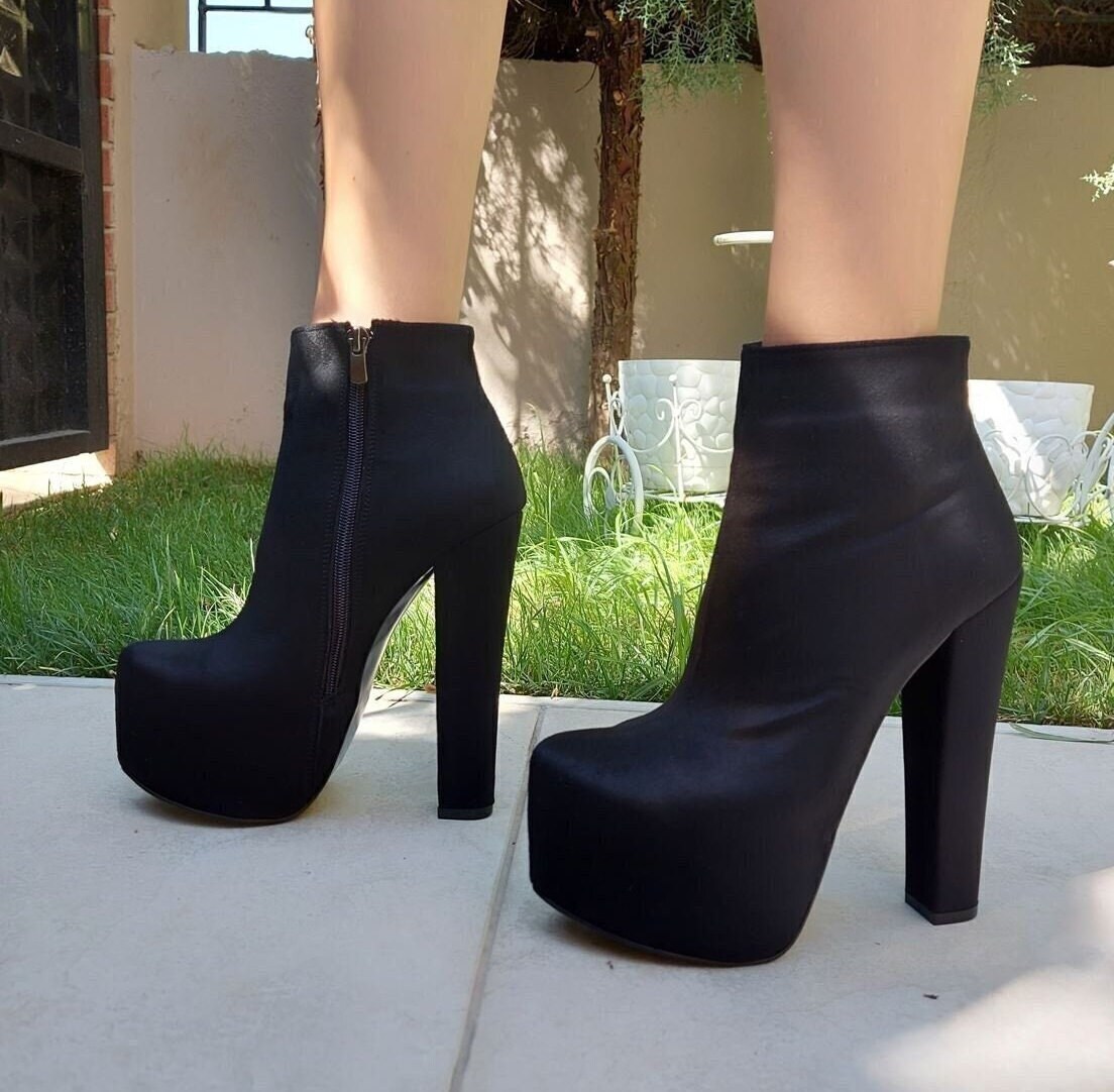 Cute booties shop with heels