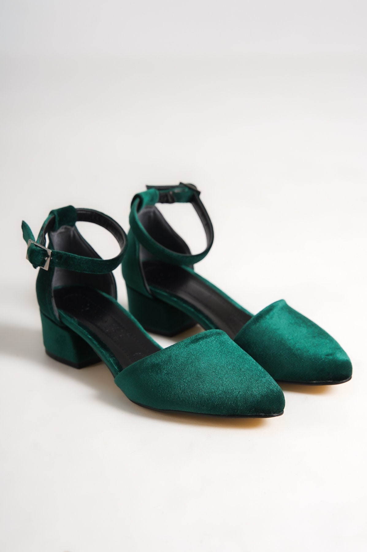 Shoes | Dark Green Heels | Poshmark