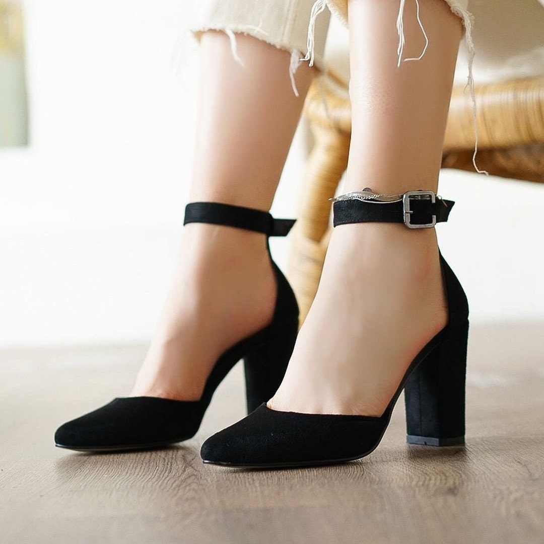 Black Patent Leather Back Strap Open Toe Thin High Heel Pumps Slingback  Fashion Women High Heel Runway Dress Women Shoes