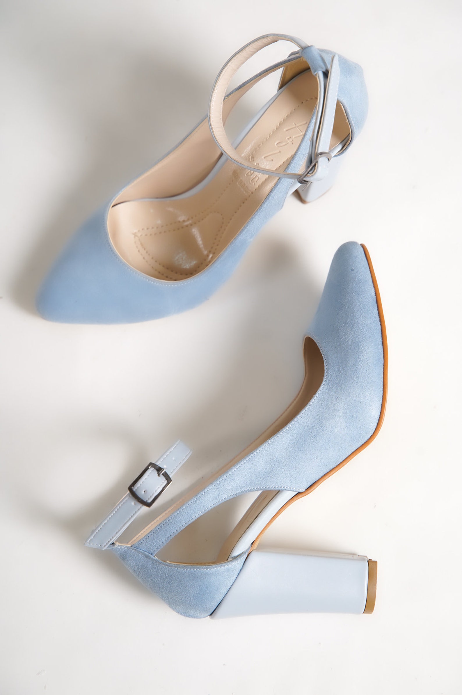 pale blue heels uk