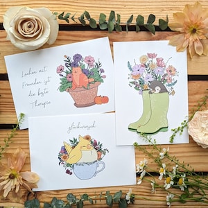 Set de cartes postales Bloom 3
