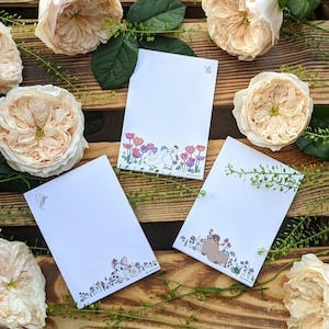 Notepad DIN A7 Bloom