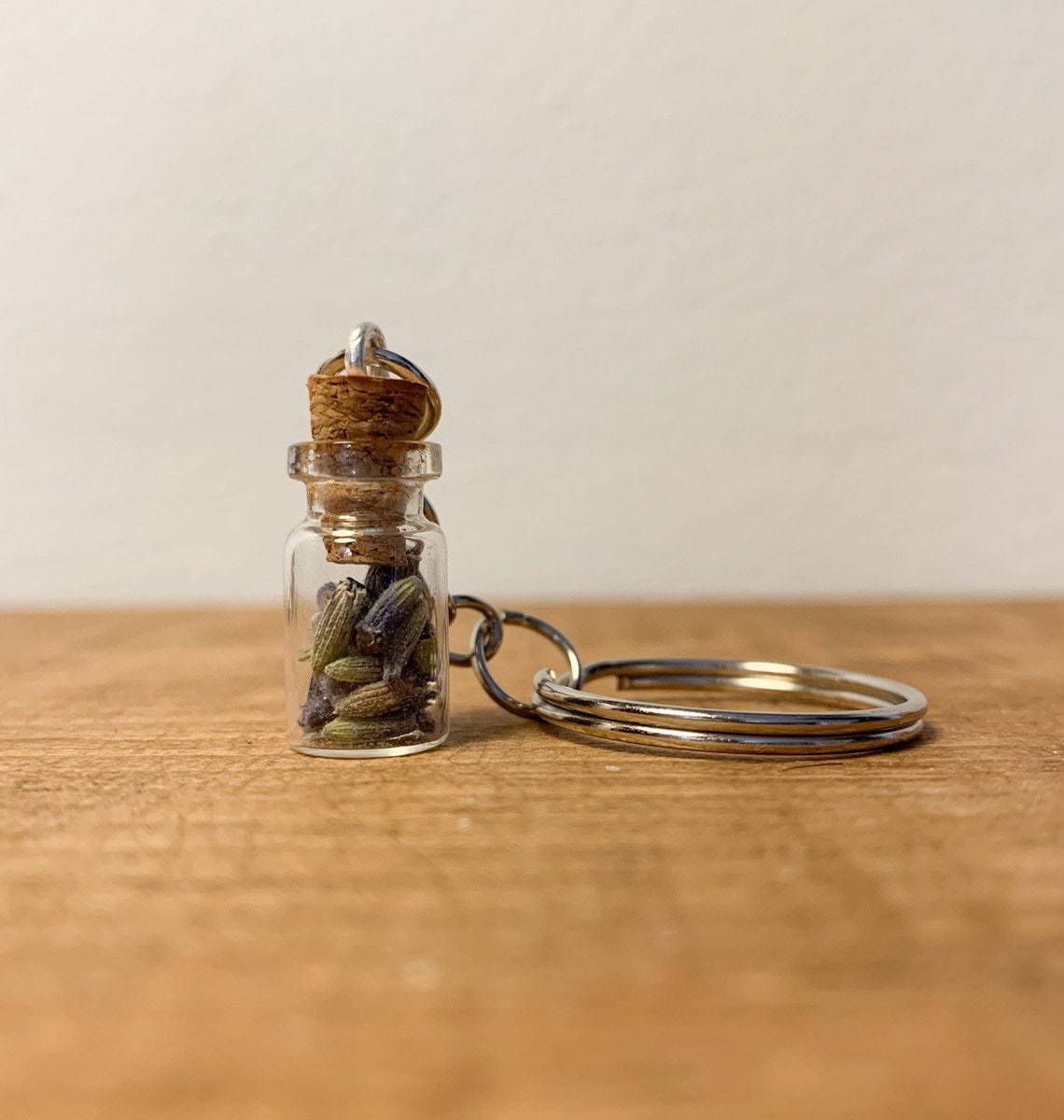 Miniature jar keyring keychain little gift jar of love Etsy