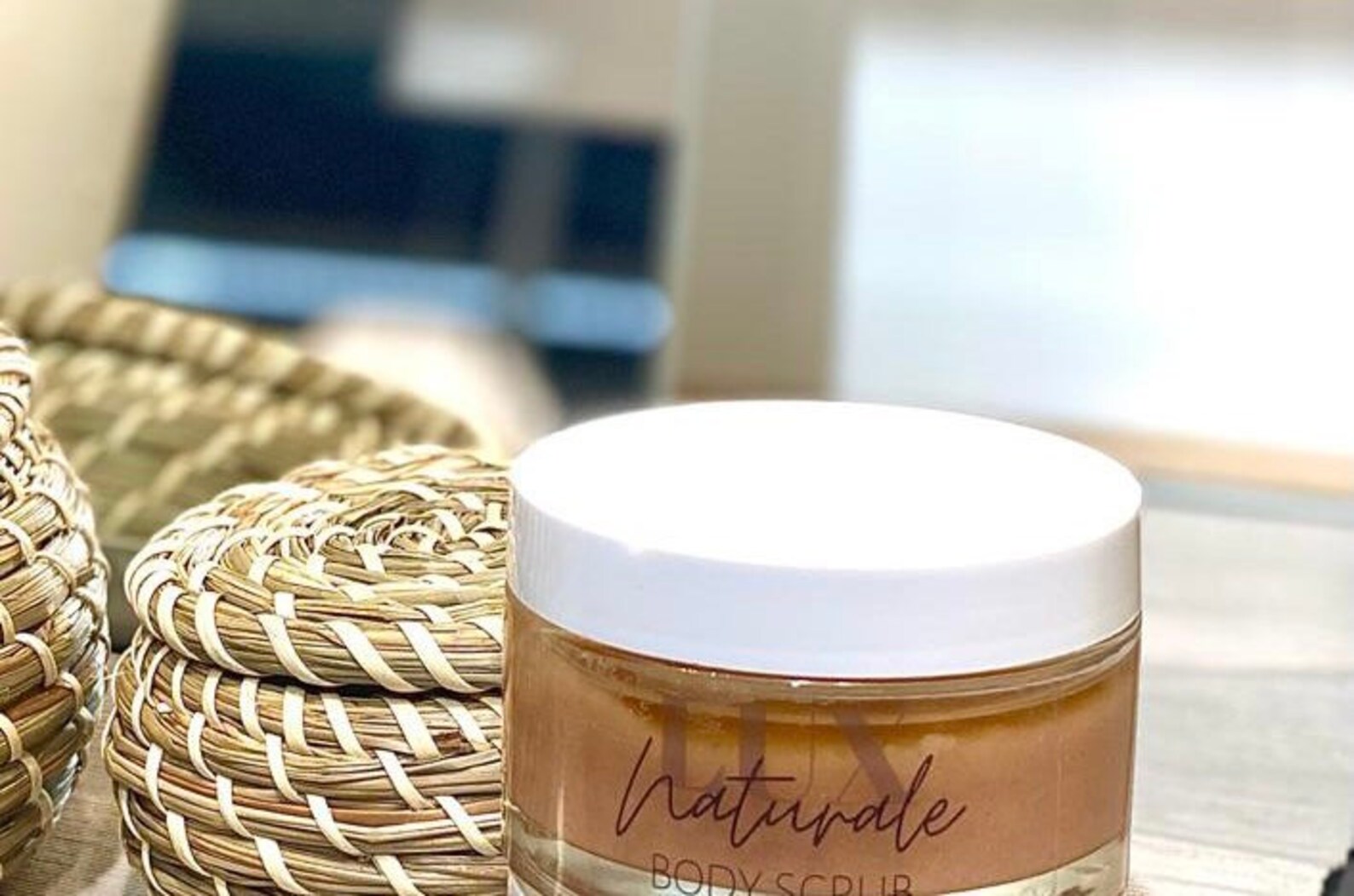 Lux Naturale Body Scrub 200g Pink Himalayan Salt Castor Etsy