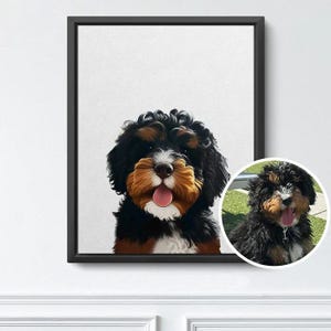 Transformez votre animal de compagnie en dessin animé | Dessinez votre chien ou votre chat, dessin personnalisé pour portrait d'animal de compagnie | Portrait d'animal de compagnie en dessin animé personnalisé