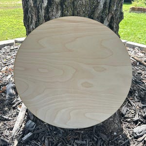 18 Inch Circle Birch Blanks
