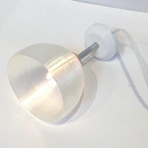 Lampada da soffitto moderna per casa delle bambole, compatibile con Lundby, con spina e luce, 5V.