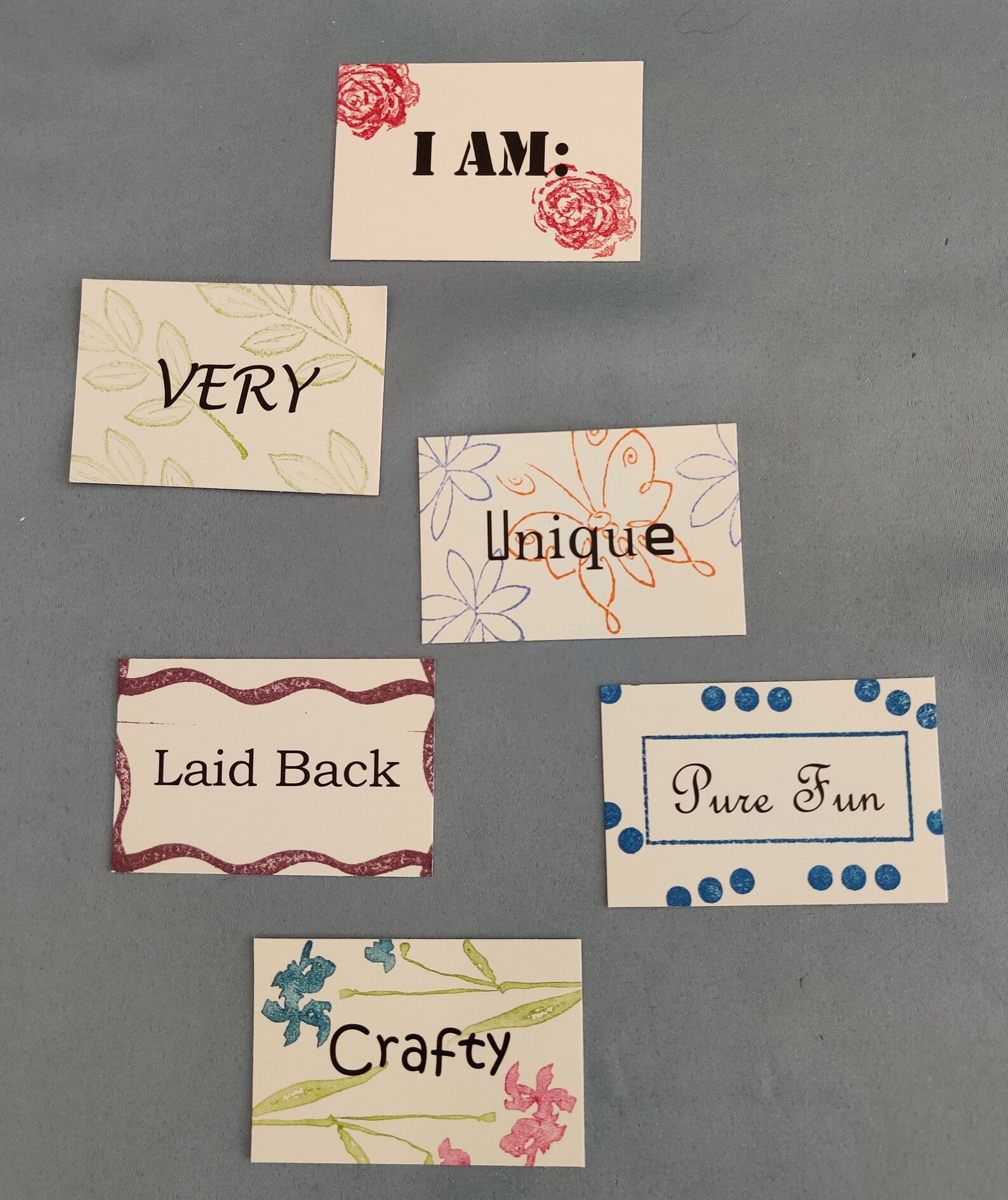 I Am Expressions Cards med 2 Etsy