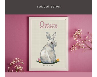 Ostara Cross Stitch Pattern - Sabbat Series