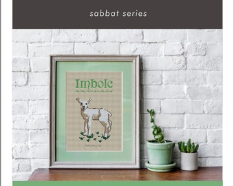Imbolc Cross Stitch Pattern - Sabbat Series