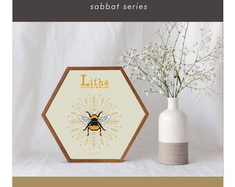 Litha Cross Stitch Pattern - Sabbat Series