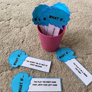 PRINTABLE What If-Creative Music Practice Set
