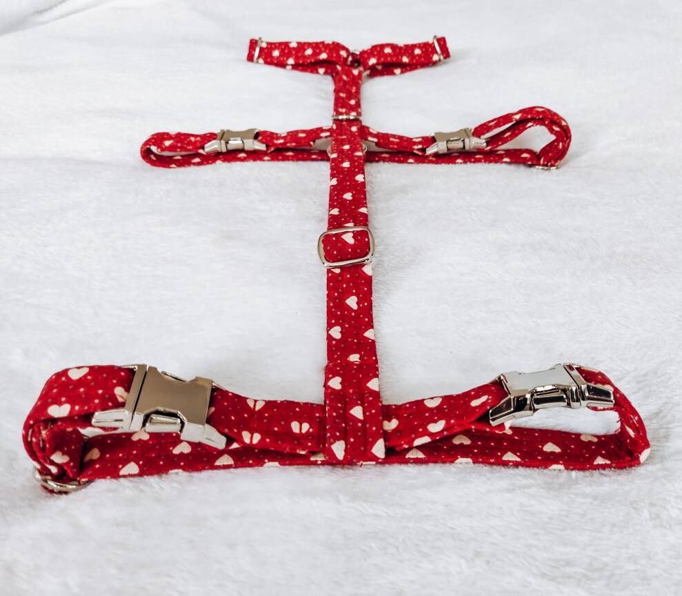 Three Strap Anti Escape Dog Harness Hound Greyhound Etsy