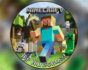 Minecraft Party Decorations Etsy Minecraft Party Decorations Etsy