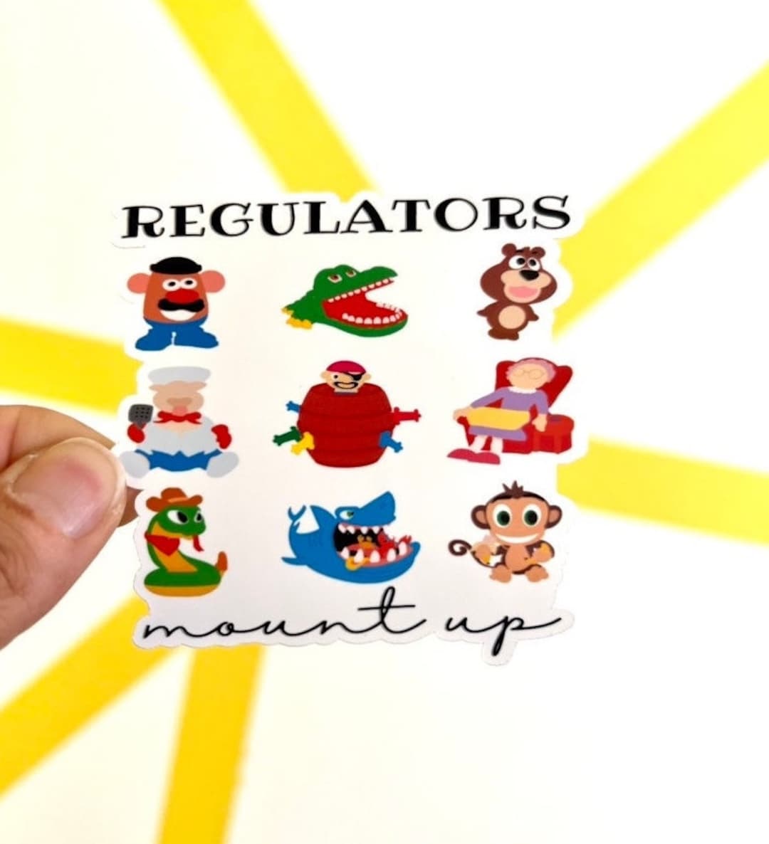 Regulators Mount up Cute Sticker Speech Therapy SLP Etsy
