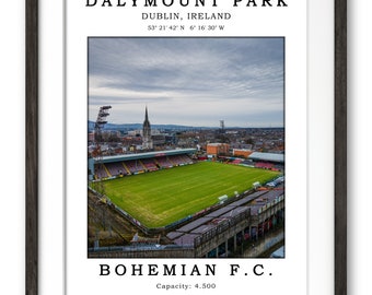 Bohs framed print (dalymount park)