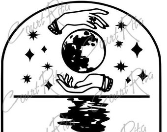 Free Free 196 Moon Water Svg SVG PNG EPS DXF File