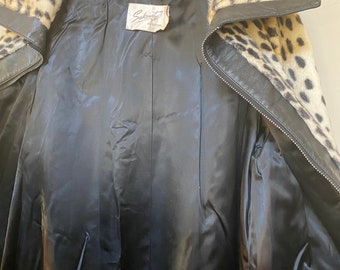 Vintage Animal Print Coat